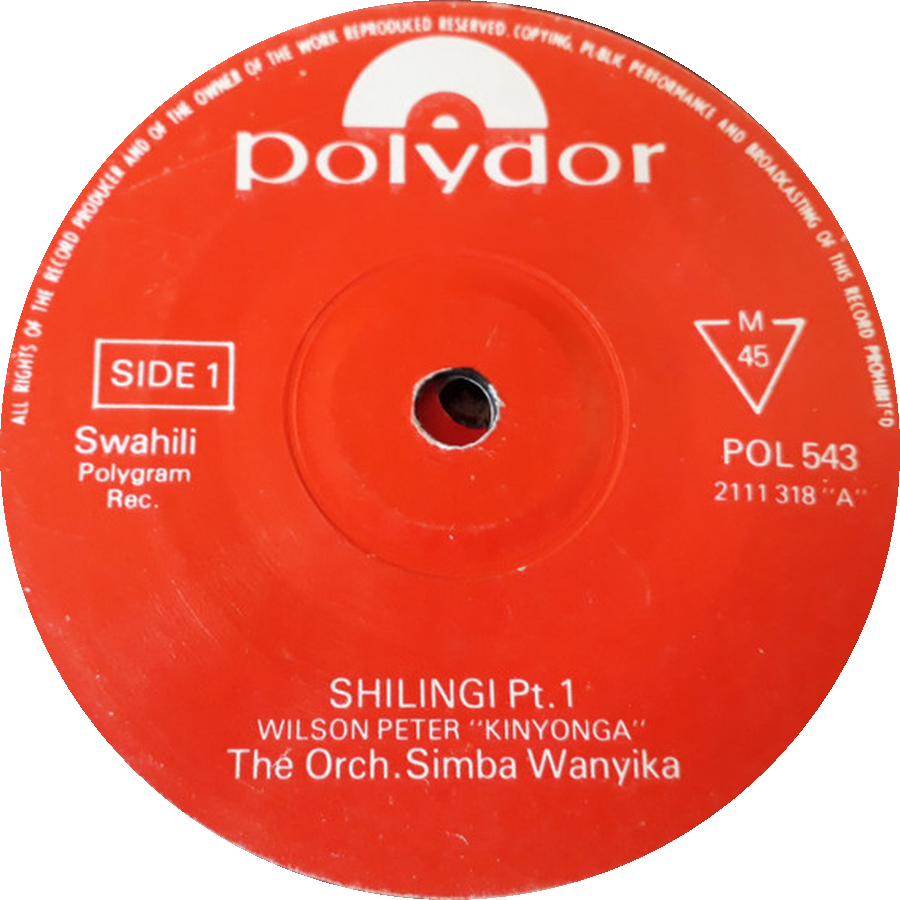 Orchestra Simba Wanyika — Shilingi