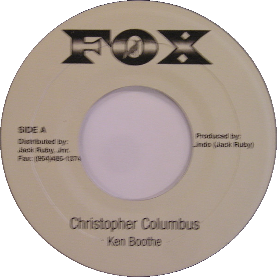 Ken Boothe — Christopher Columbus / Where My Friend