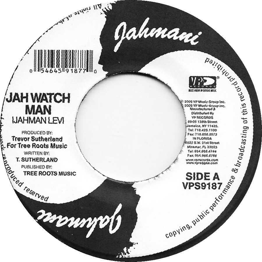 Ijahman Levi — Jah Watch Man / Africa Is Calling